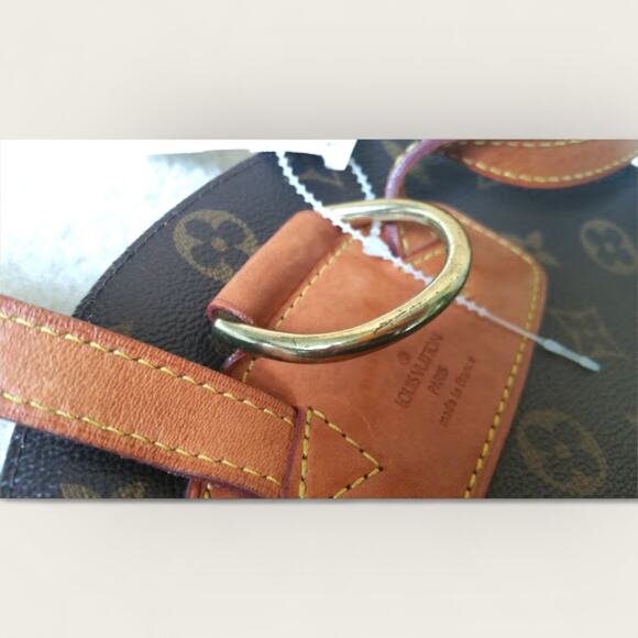 EUC Louis Vuitton Monogram Ellipse Sac a Dos Backpack Brown Vintage LV - Picture 8 of 12